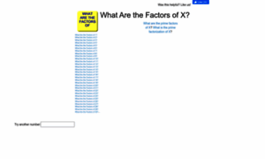 What-are-the-factors.com thumbnail