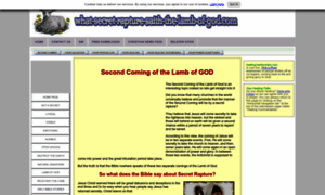 What-secret-rapture-saith-the-lamb-of-god.com thumbnail
