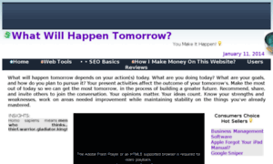 What-will-happen-tomorrow.com thumbnail