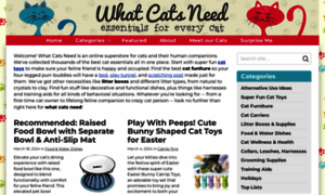 Whatcatsneed.com thumbnail