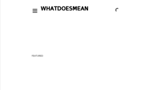 Whatdoesmean.com thumbnail