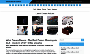 Whatdreammeans.com thumbnail