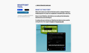 Whatfonttool.com thumbnail