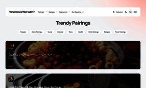 Whatgoeswellwith.com thumbnail