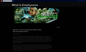 Whatisemphysema.blogspot.com thumbnail