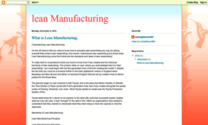 Whatislean-manufacturing.blogspot.com thumbnail
