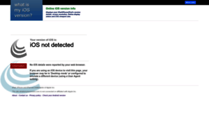 Whatismyiosversion.com thumbnail