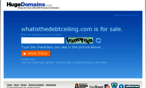 Whatisthedebtceiling.com thumbnail