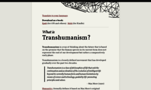 Whatistranshumanism.org thumbnail