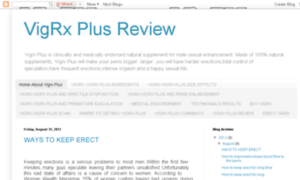 Whatisvigrx-vigrxplus.com thumbnail