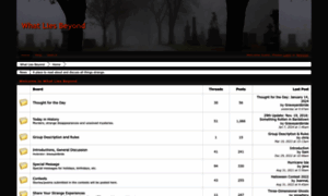 Whatliesbeyond.boards.net thumbnail