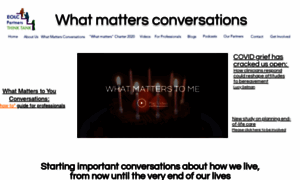 Whatmattersconversations.org thumbnail