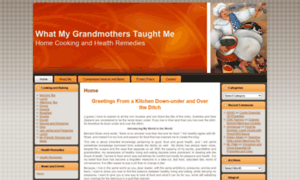 Whatmygrandmotherstaughtme.com thumbnail