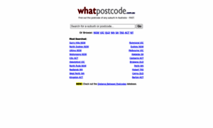 Whatpostcode.com.au thumbnail