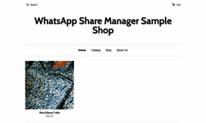 Whatsapp-share-manager-sample-shop.myshopify.com thumbnail