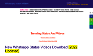 Whatsapp-status-video.com thumbnail