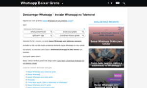 Whatsappbaixargratis.com thumbnail