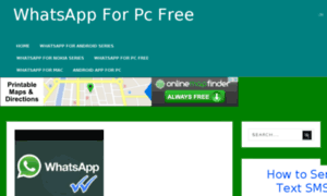 Whatsappforpcfree.net thumbnail