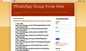 Whatsappgroupinvitelinksall.blogspot.in thumbnail