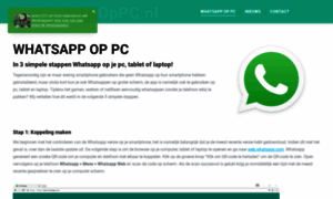 Whatsappoppc.nl thumbnail