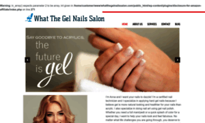 Whatthegelnailssalon.com thumbnail