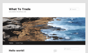 Whattotrade.net thumbnail