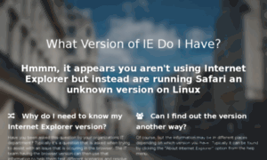 Whatversionofiedoihave.com thumbnail