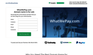 Whatwepay.com thumbnail