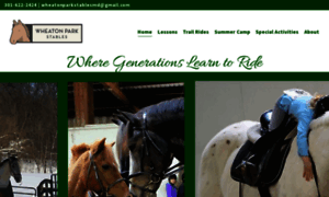 Wheatonparkstables.com thumbnail