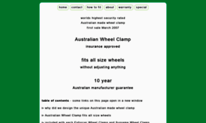 Wheel-clamp.com.au thumbnail