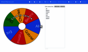 Wheel-of-names.appspot.com thumbnail