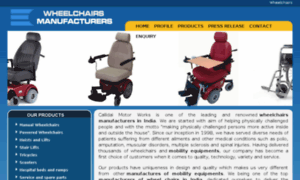 Wheelchairsmanufacturers.in thumbnail