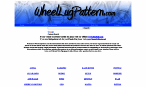 Wheellugpattern.com thumbnail