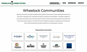 Wheelockcommunities.com thumbnail