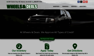 Wheelsanddealsga.net thumbnail