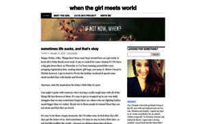 Whenthegirlmeetsworld.wordpress.com thumbnail