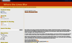Wherethelinesblur.blogspot.com thumbnail