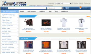 Wheretobuysoccerjersey.com thumbnail