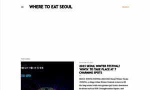 Wheretoeatseoul.blogspot.com thumbnail