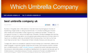 Whichumbrellacompany.org thumbnail