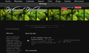 Whimsicalwanderings.net thumbnail