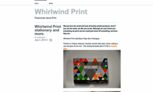 Whirlwindprint.wordpress.com thumbnail