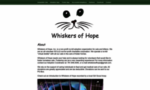 Whiskersofhope.org thumbnail