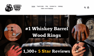 Whiskeybarrelrings.com thumbnail