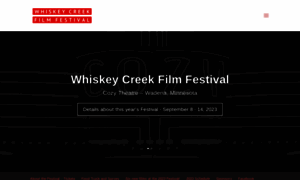 Whiskeycreekfilmfestival.org thumbnail