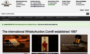 Whiskyauctionhistory.com thumbnail