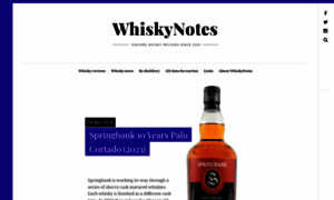 Whiskynotes.be thumbnail