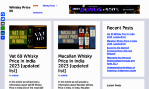 Whiskypricein.in thumbnail