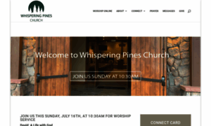 Whispering-pines-church.org thumbnail