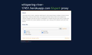 Whispering-river-17451.herokuapp.com thumbnail